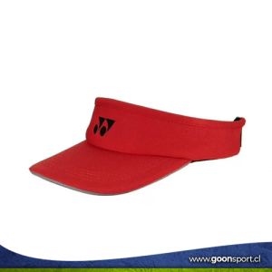 Visera Yonex - Roja Ajustable, P.UV