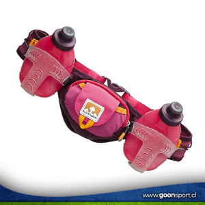Cinturón Hidratación Rosa - Trail Mix 2x300 ml.